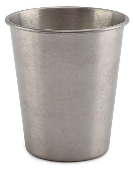 Метална чаша в сребрист цвят 300 ml Serve – BonBistro
