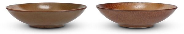 Кафява порцеланова купа ø 21 cm Ovio – BonBistro