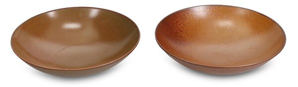 Кафява порцеланова купа ø 21 cm Ovio – BonBistro