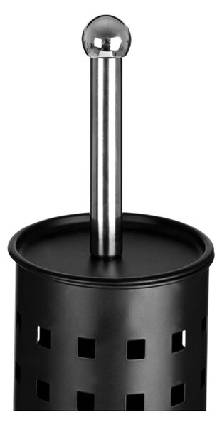 Матово черно метална четка за тоалетна Indy – Premier Housewares