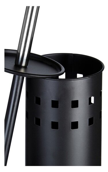 Матово черно метална четка за тоалетна Indy – Premier Housewares