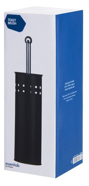 Матово черно метална четка за тоалетна Indy – Premier Housewares