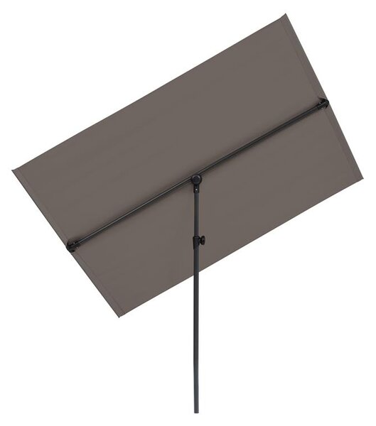 Blumfeldt Flex-Shade L, чадър, 130 x 180 см, полиестер, UV 50, тъмно сив