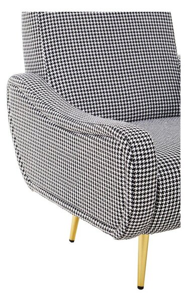Черно-бял кресло Holli – Premier Housewares