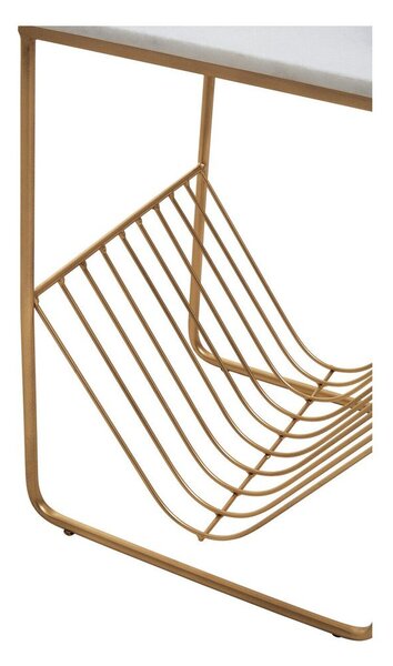 Странична масичка с мраморна плоча 40x40 cm Mandoli – Premier Housewares