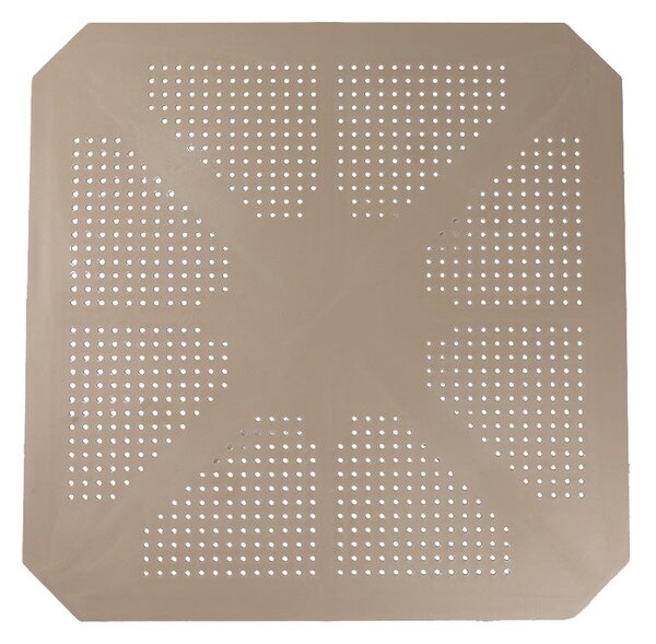Градински комплект GROOVY-CONFIDENT 5бр PP в цвят капучино с маса 80x80x74.5см