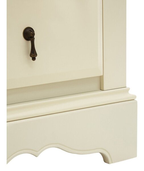 Шкафче в цвят слонова кост 43x104x50 cm Florence – Premier Housewares