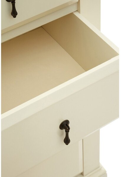 Шкафче в цвят слонова кост 43x104x50 cm Florence – Premier Housewares