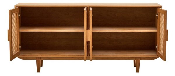 Скрин от масивен дъб в естествен цвят Lyon – Premier Housewares