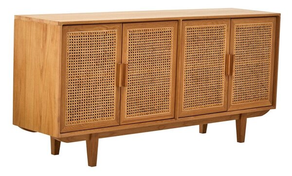 Скрин от масивен дъб в естествен цвят Lyon – Premier Housewares