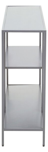 Сива стоманена конзолна маса 30x120 cm Acero – Premier Housewares
