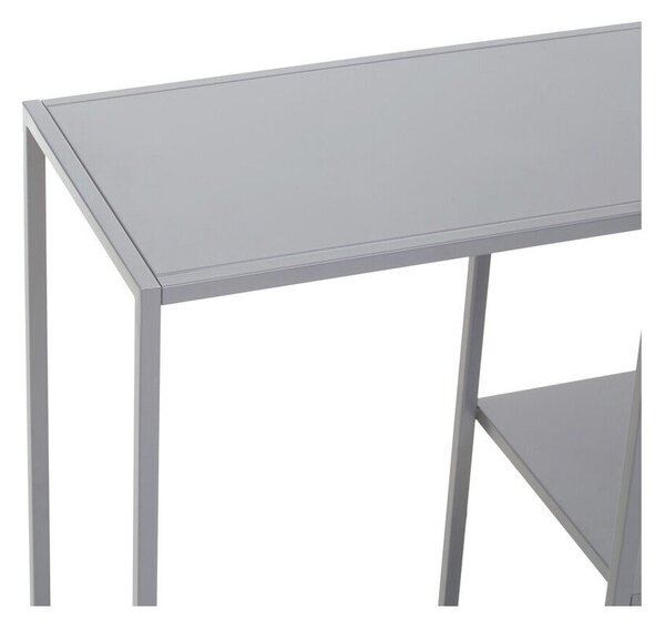 Сива стоманена конзолна маса 30x120 cm Acero – Premier Housewares