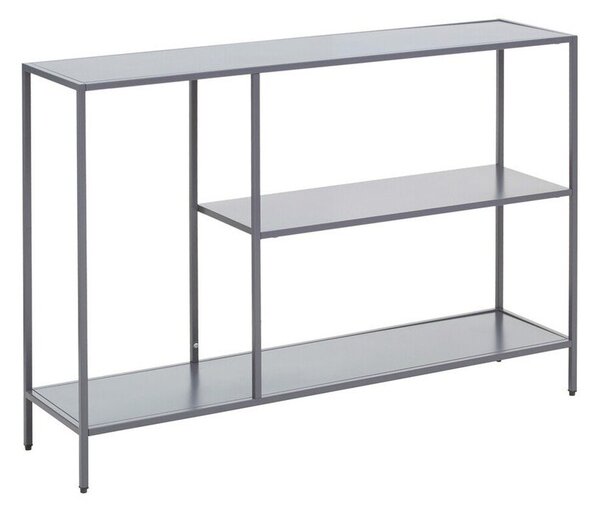 Сива стоманена конзолна маса 30x120 cm Acero – Premier Housewares