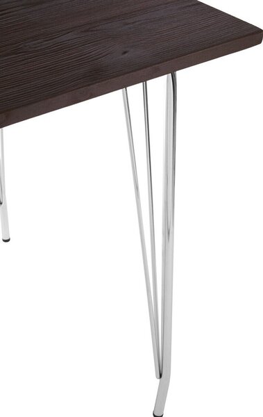 Трапезна маса от масивен бряст ø 80 cm District – Premier Housewares