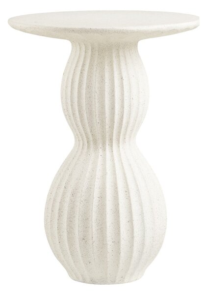 Каменна кръгла странична масичка ø 40 cm Newtown – House Nordic