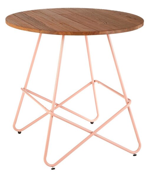 Кръгла трапезна маса от масивен бряст ø 80 cm District – Premier Housewares