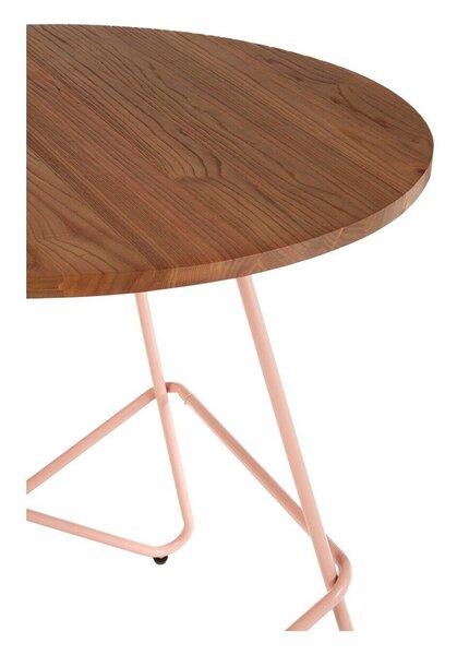 Кръгла трапезна маса от масивен бряст ø 80 cm District – Premier Housewares