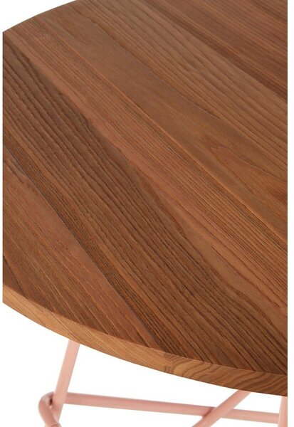 Кръгла трапезна маса от масивен бряст ø 80 cm District – Premier Housewares
