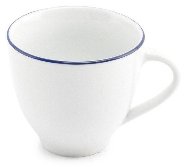 Бяла порцеланова чаша за капучино 200 ml Basic White – BonBistro