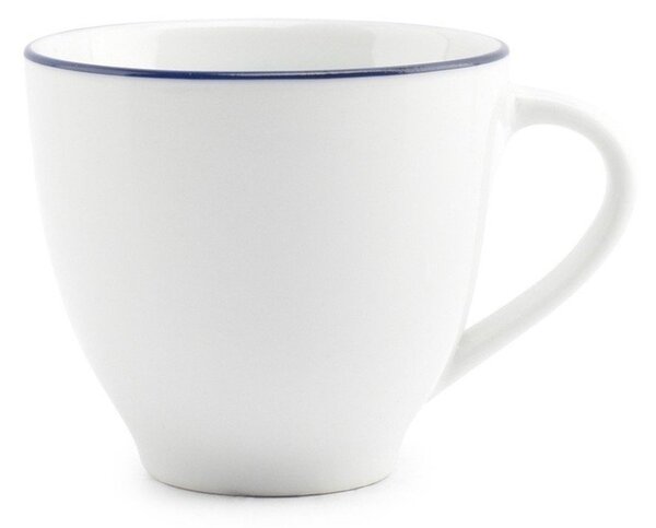 Бяла порцеланова чаша за капучино 200 ml Basic White – BonBistro
