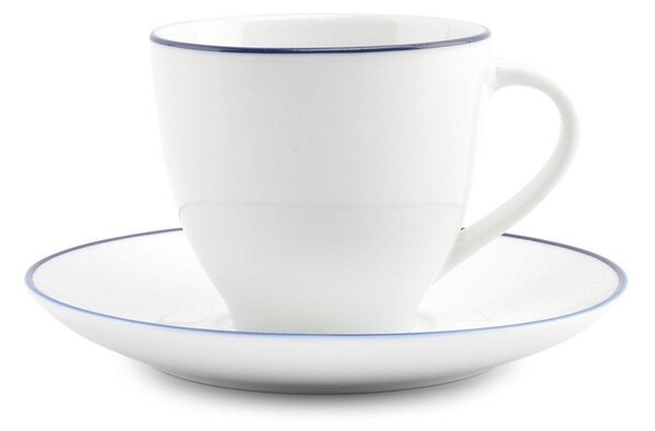Бяла порцеланова чаша за капучино 200 ml Basic White – BonBistro