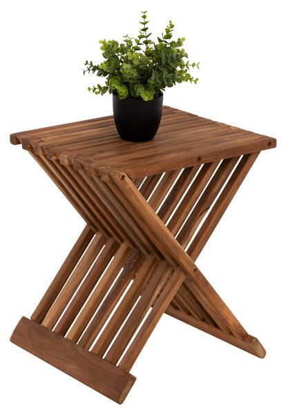 Странична маса 7896 естествен цвят 40x33x45см