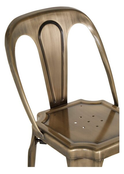 Метален трапезен стол в месингов цвят Grange – Premier Housewares
