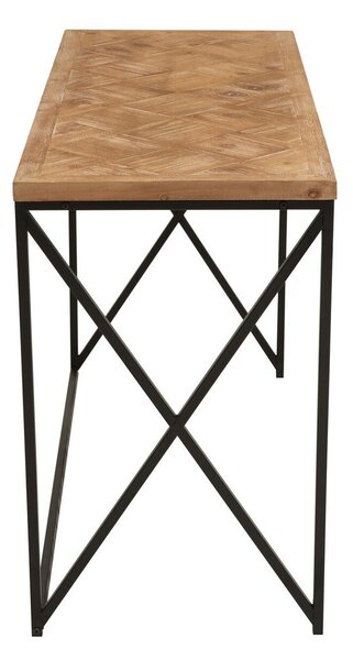 Конзолна маса от масивна ела в естествен цвят 48x120 cm Kickford – Premier Housewares