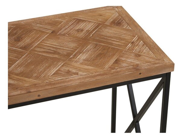 Конзолна маса от масивна ела в естествен цвят 48x120 cm Kickford – Premier Housewares