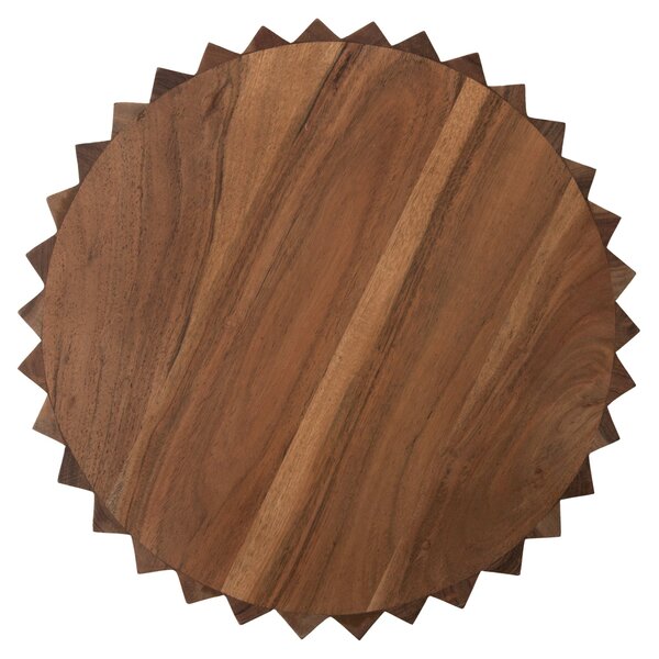 Странична маса SEDGE естествен цвят Φ40x50см