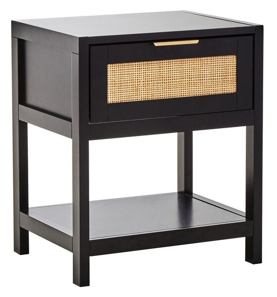 Черно нощно шкафче Sherman – Premier Housewares