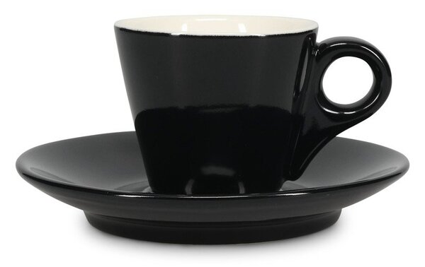 Черна порцеланова чаша за еспресо 80 ml Barista – BonBistro