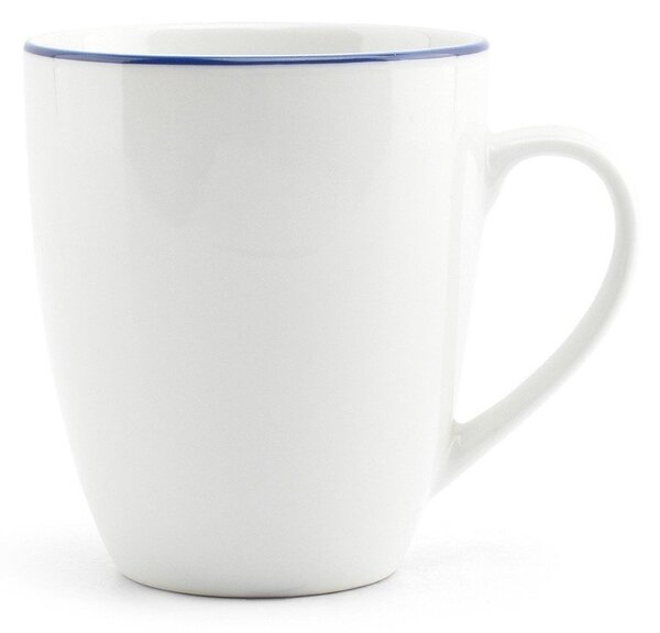 Бяла порцеланова чаша 380 ml Basic White – BonBistro