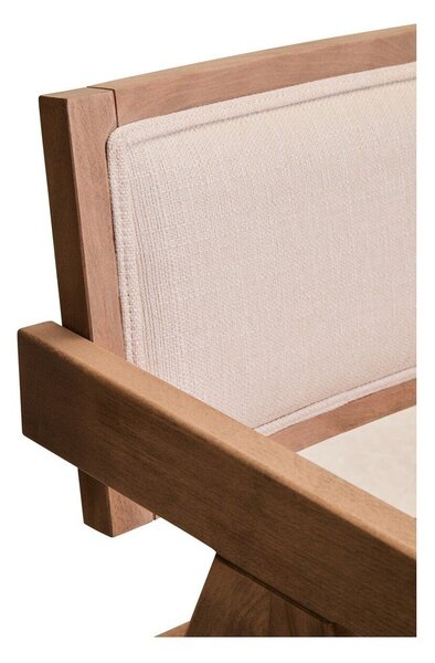 Тапициран трапезен стол в естествен цвят Cebu – Premier Housewares