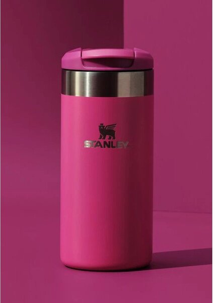 Розова термочаша от неръждаема стомана 350 ml AeroLight™ Transit Mug Violet Blossom – Stanley