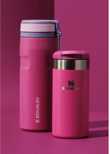 Розова термочаша от неръждаема стомана 350 ml AeroLight™ Transit Mug Violet Blossom – Stanley