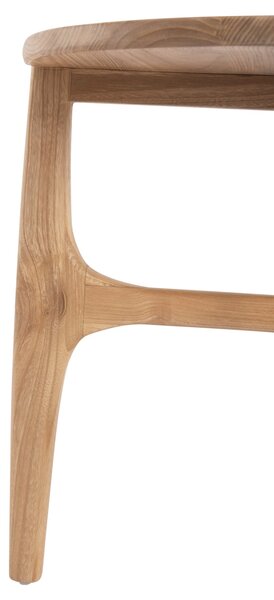 Странична маса KATAL естествен цвят Φ59.5x50.5см