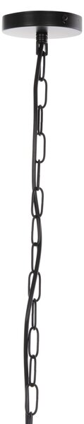 Таванна лампа 4074 черен цвят Φ33x43-141см