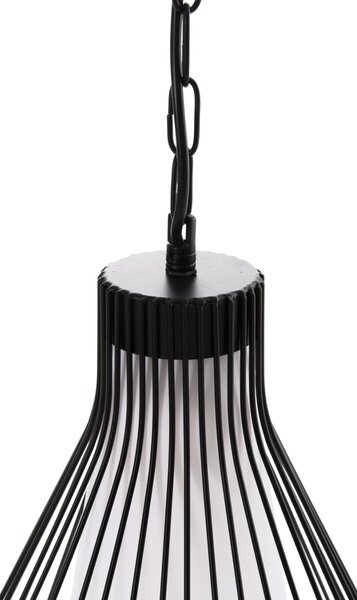 Таванна лампа 4074 черен цвят Φ33x43-141см
