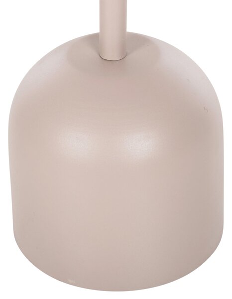 Кръгла помощна маса DELBEL цвят екрю Ф45.5x58.5см