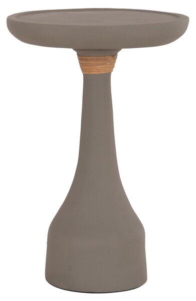 Помощна маса за лампа TORG фибро цимент сив φ41x62см