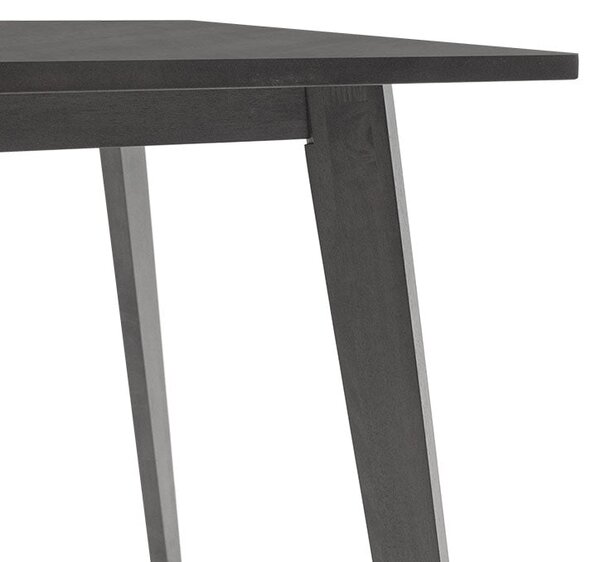 Трапезна маса BENSON mdf в рустик сив цвят 150x90x75см