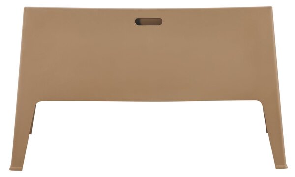 Комплект за отдих от 4 части, SLEEK капучино, полипропилен