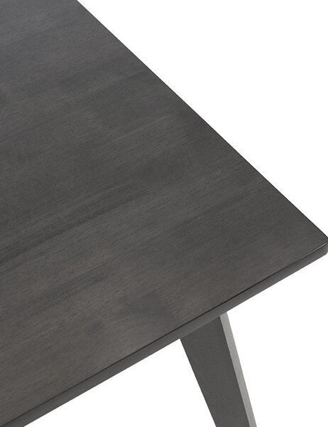 Трапезна маса BENSON mdf в рустик сив цвят 150x90x75см