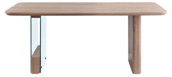 Трапезна маса FAGHAN кафяв мдф 180x90x76см