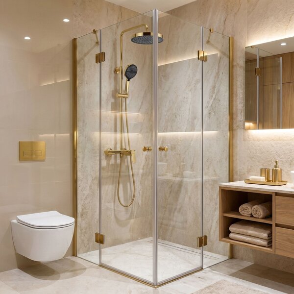 Комплект за душ Rea Vision Gold