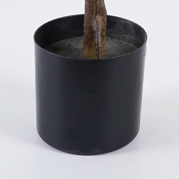 Декоративно растение в саксия ficus зелено d70x130см