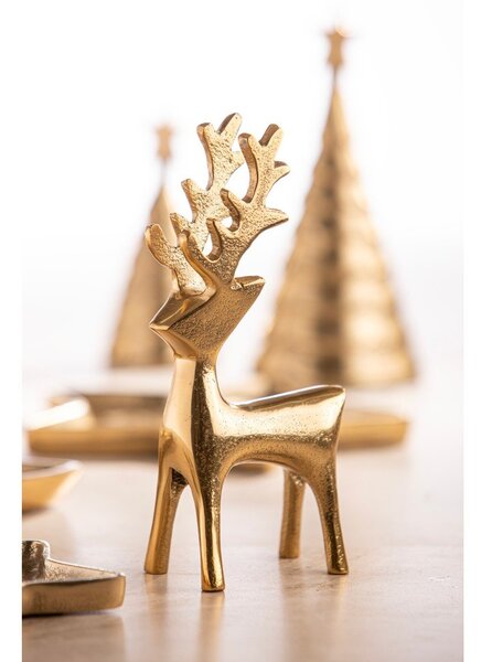 Метална Коледна фигурка (височина 11 cm) Noelle Reindeer – Ladelle