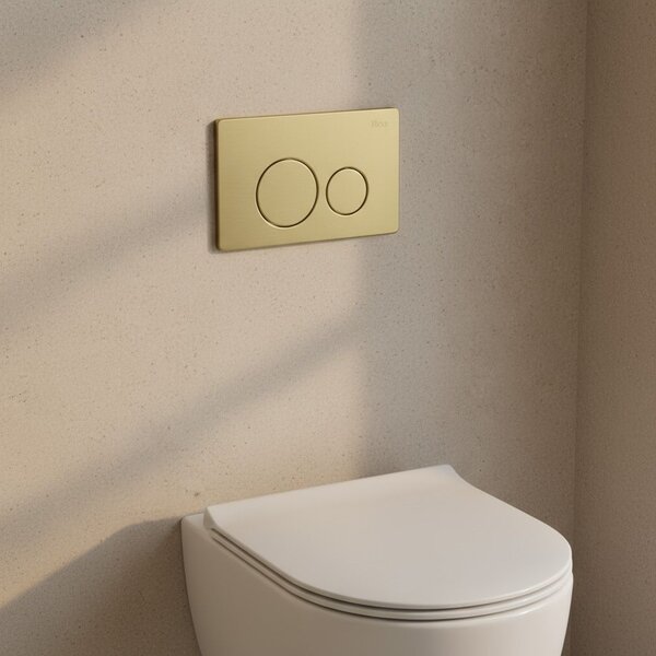 Бутон за тоалетна Rea I K011A-Q Gold Brush