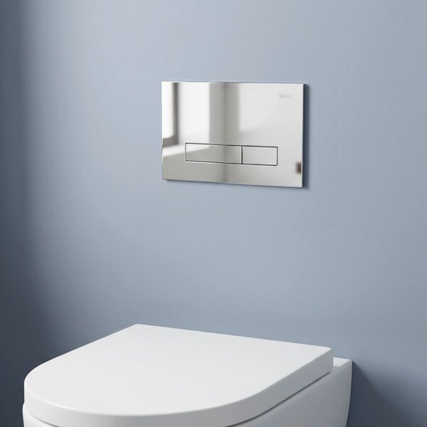 Бутон за тоалетна Rea HD K011A-Q и Slim 024N Chrome